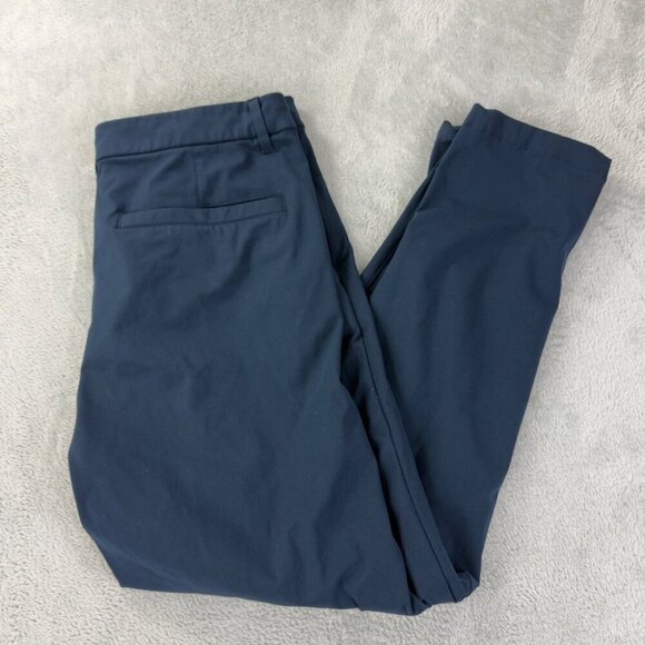 Lululemon Commission Pant Slim Warpstrem 34” Navy Blue Men’s Size 33 - Picture 2 of 14